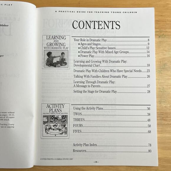 Learning Through Play Dramatic Play By Nancy Jo Hereford and Jane Schall Vintage - Picture 5 of 10